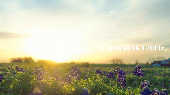 DP1.4，HDMI2.1，只支持到4K120Hz。那些4K144Hz甚至更高的显示器是怎么实现的?